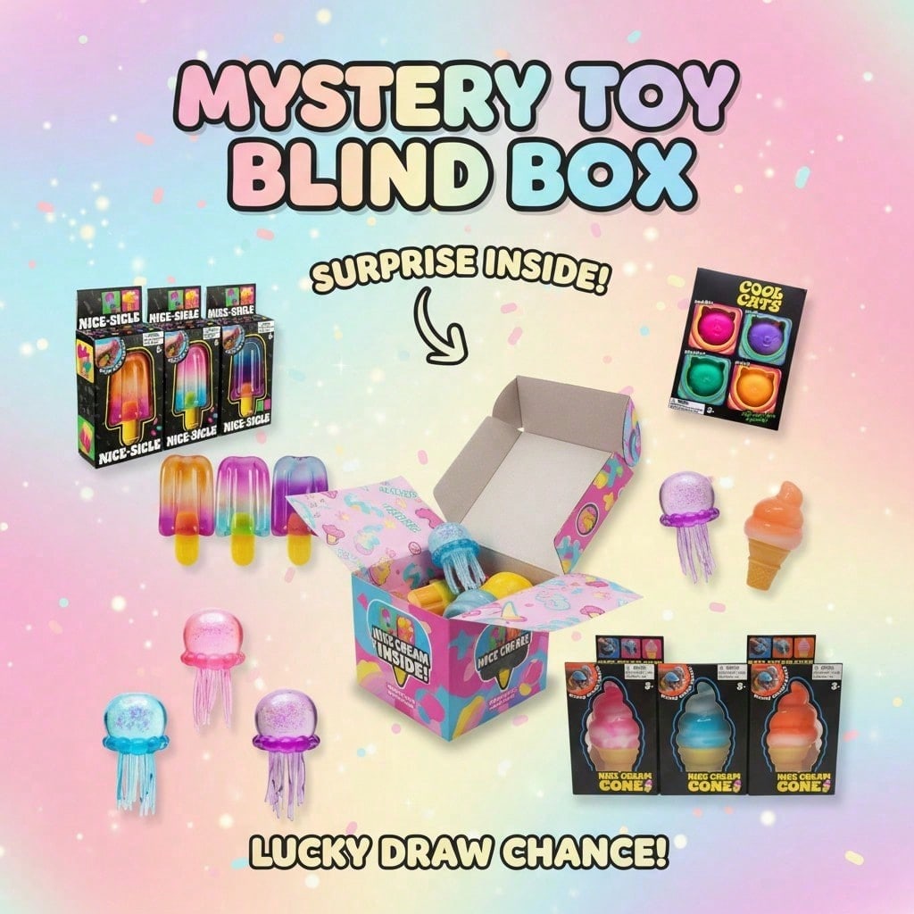 100+Pcs Sensory Squishy Blind  - Party Games Ideas recension och pris