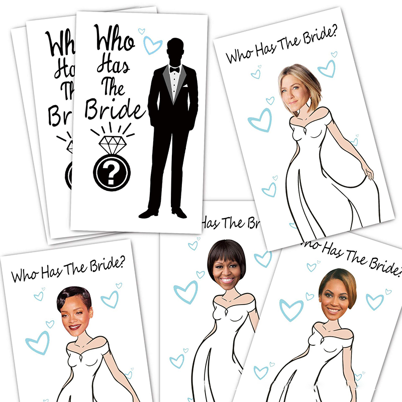 New Bridal Shower Games - Who  - Party Games Bachelorette recension och pris