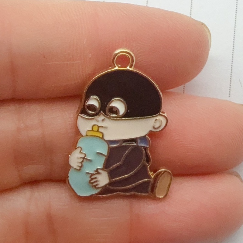 10pcs alloy drip oil cartoon p - Party Games Ideas recension och pris
