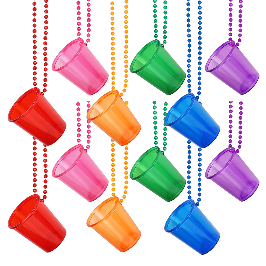 12pcs Beaded Necklace Plastic  - Party Games Bachelorette recension och pris