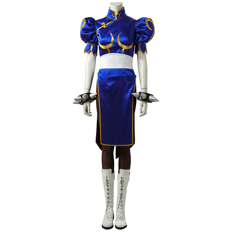 Chun Li Cosplay Costume Full S - Party Games You Can Play recension och pris
