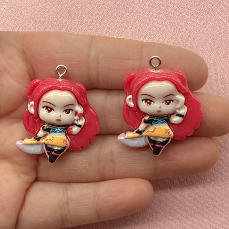 10pcs resin cartoon pendant, D - Party Games Ideas recension och pris
