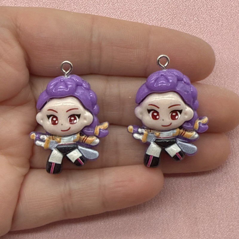 10pcs resin cartoon pendant, D - Party Games Ideas recension och pris