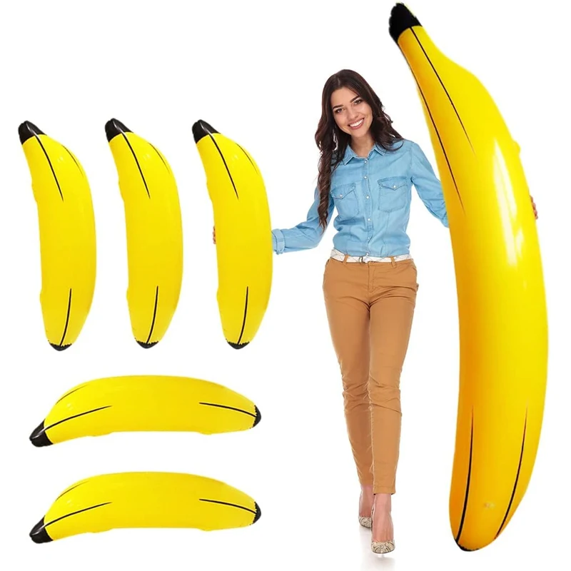 1pc Inflatable Banana  60cm/18 - Party Games Bachelorette recension och pris