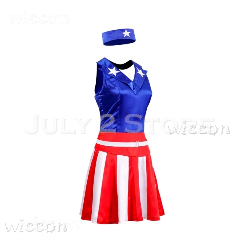 Women’s American Flag Cheerlea - Party Games Usa recension och pris