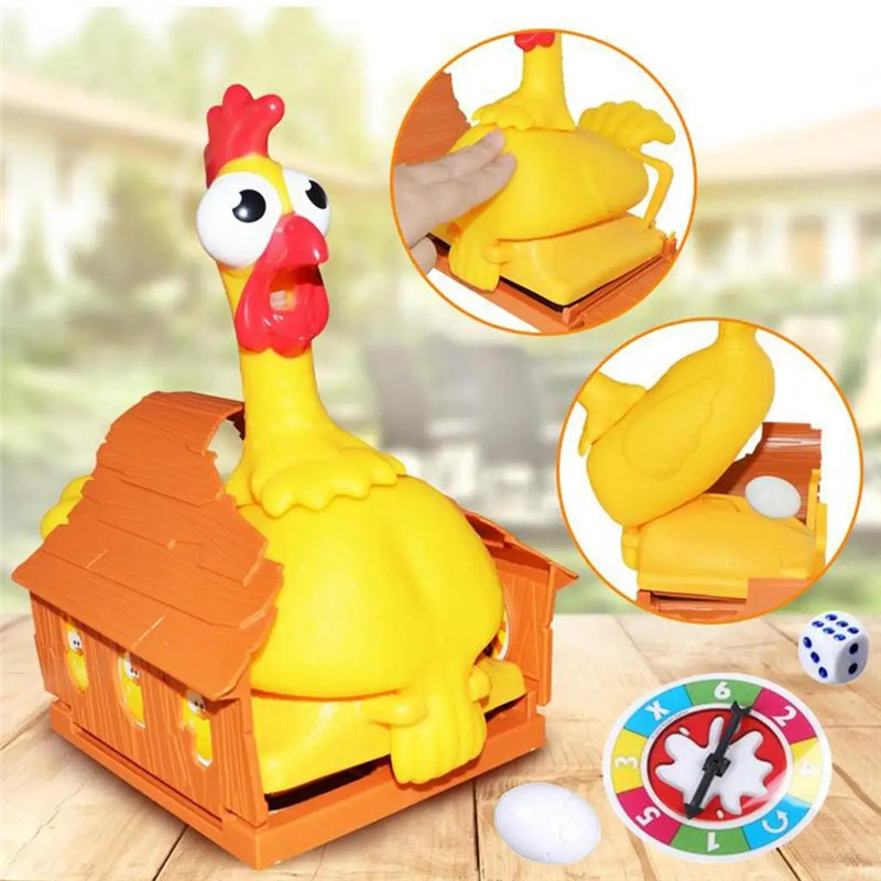 Funny Lucky Chicken Laying Egg - Party Games Egg recension och pris