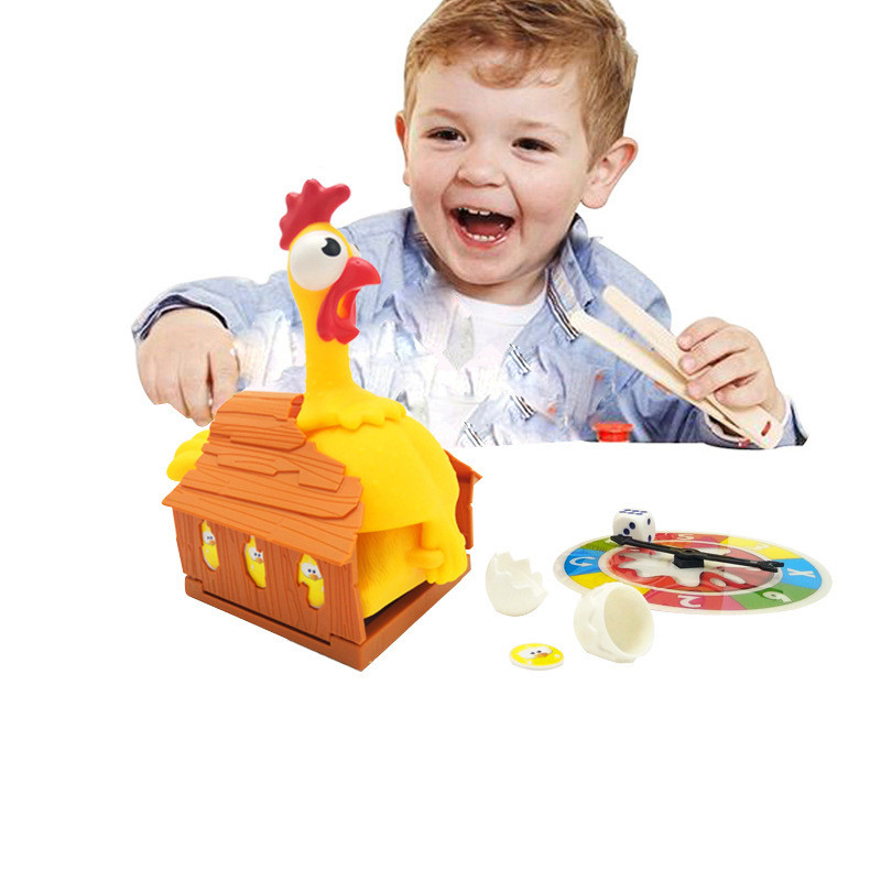 Funny Lucky Chicken Laying Egg - Party Games Egg recension och pris