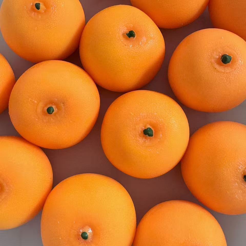 Simulated Orange Stress Ball S - Party Games Ideas recension och pris