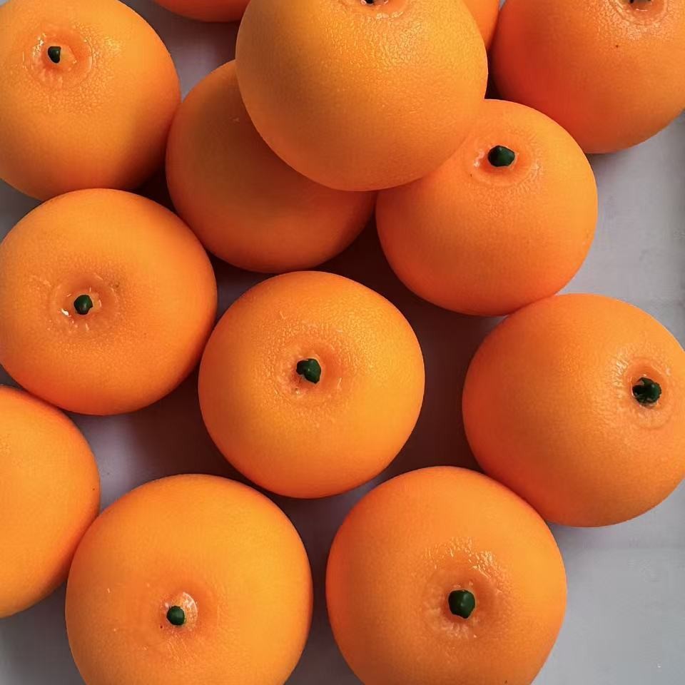 Simulated Orange Stress Ball S - Party Games Ideas recension och pris