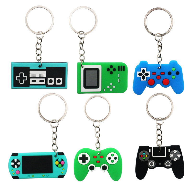6/12PCS PVC Keychain Gamepad G - Party Games School recension och pris