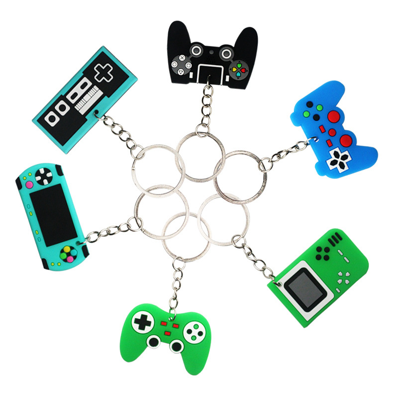 6/12PCS PVC Keychain Gamepad G - Party Games School recension och pris