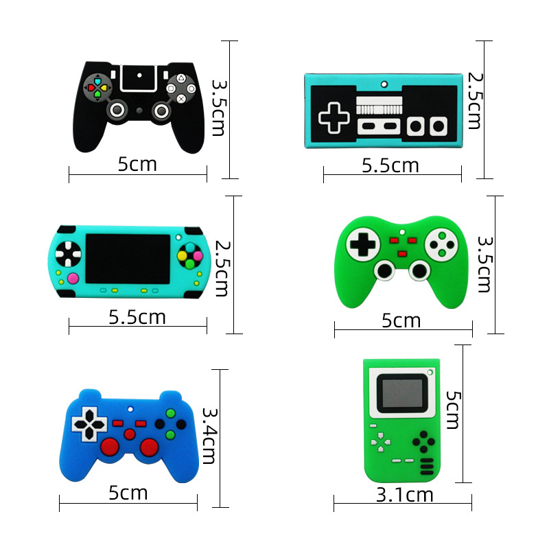 6/12PCS PVC Keychain Gamepad G - Party Games School recension och pris