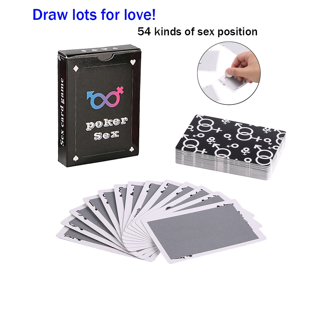 Card Game 54 Kind of Sex Posit - Party Games Bachelorette recension och pris
