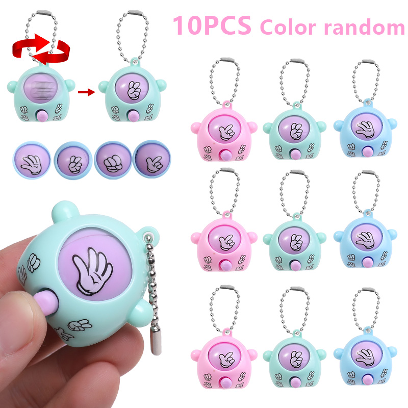10pcs Mini Rock Paper Scissors - Party Games Egg recension och pris