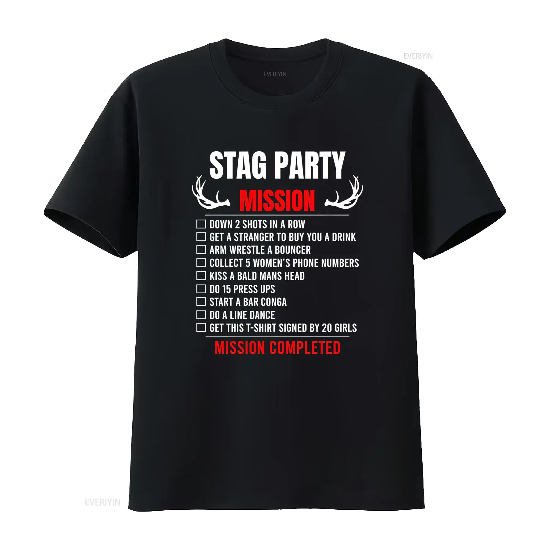 Men's Stag Party T Shirt with  - Party Games Bachelorette recension och pris