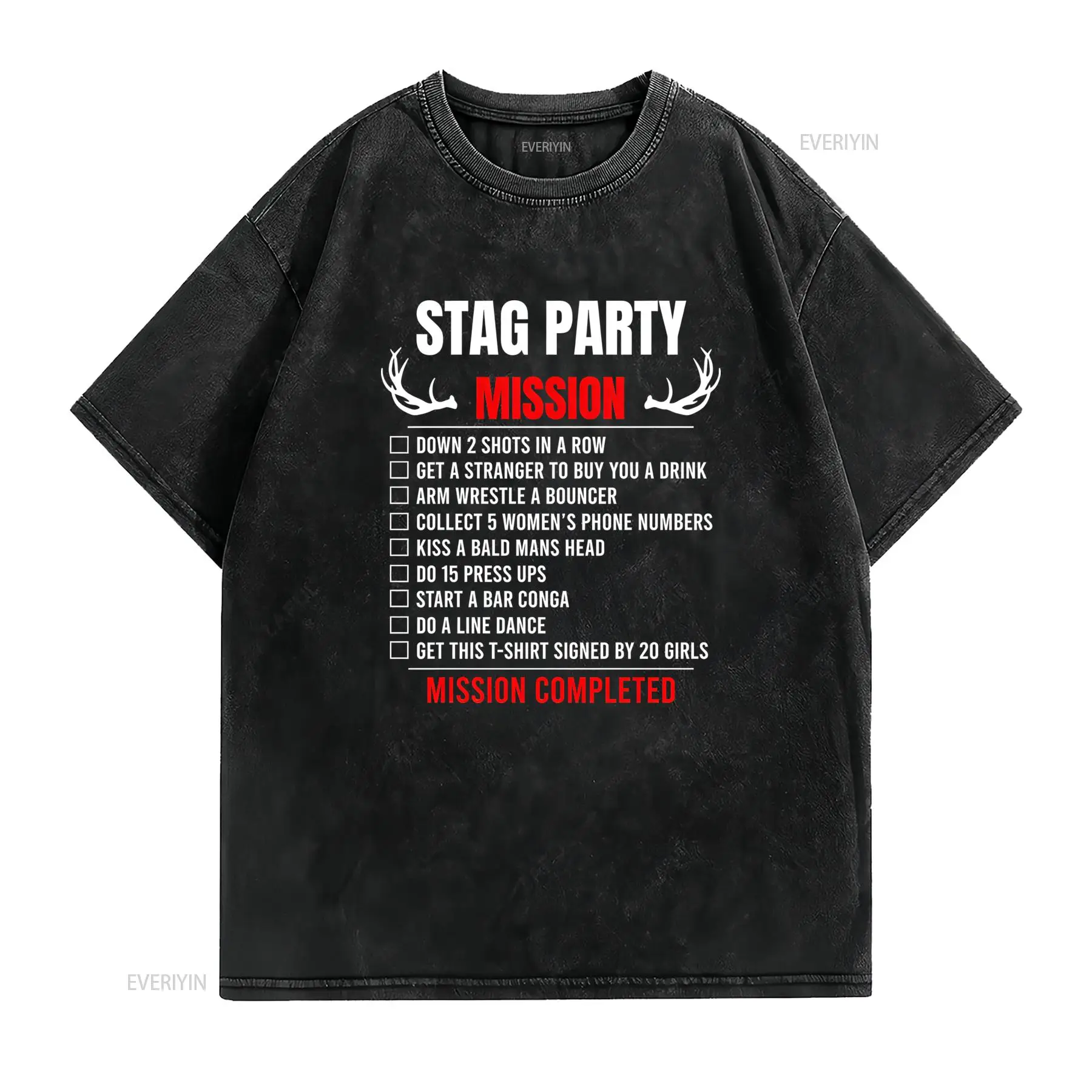 Men's Stag Party T Shirt with  - Party Games Bachelorette recension och pris
