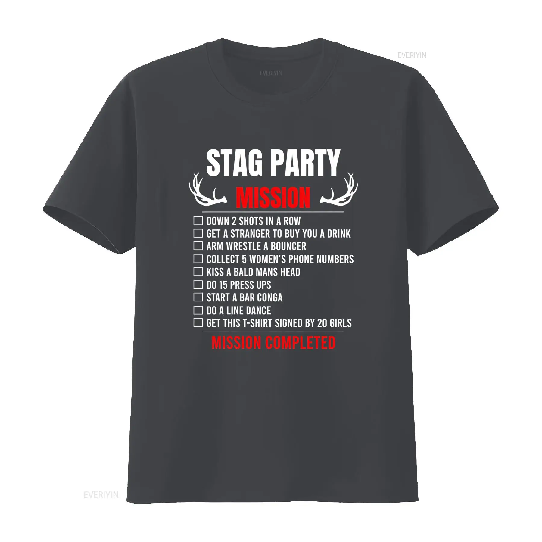 Men's Stag Party T Shirt with  - Party Games Bachelorette recension och pris
