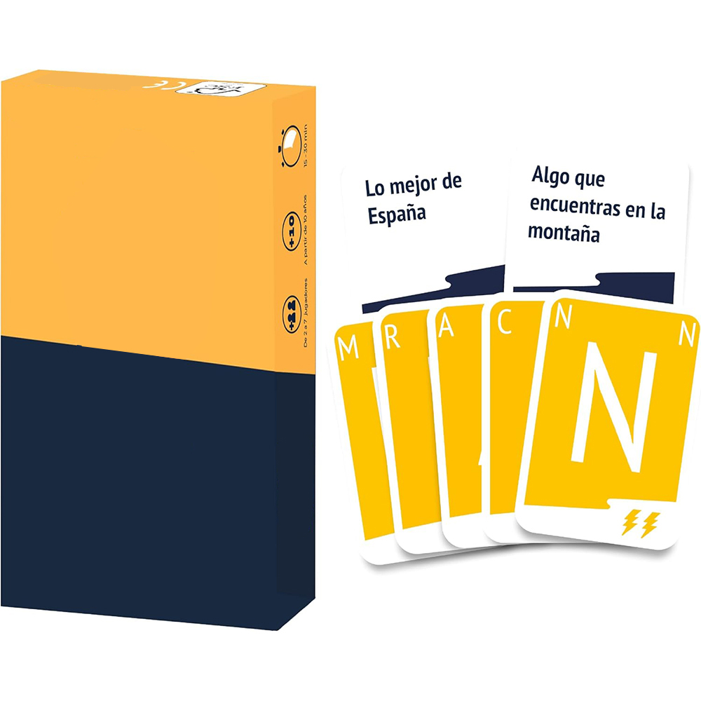 Fast Word Card Game Speed Thin - Party Games Night recension och pris