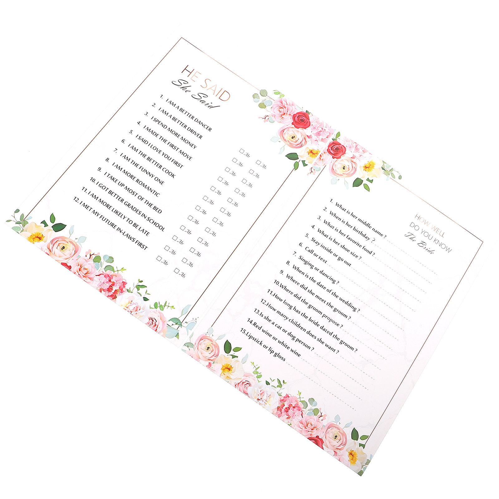 20Pcs Question Game Cards Uniq - Party Games Bachelorette recension och pris