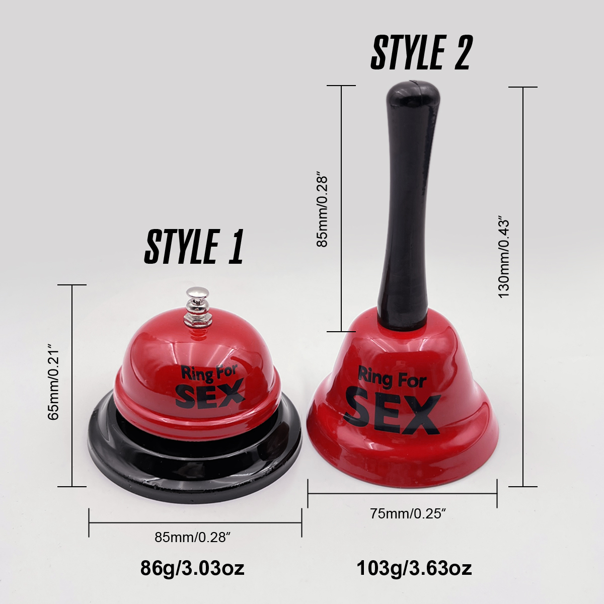 Sex Bell Ring Toy Game Novelty - Party Games Bachelorette recension och pris
