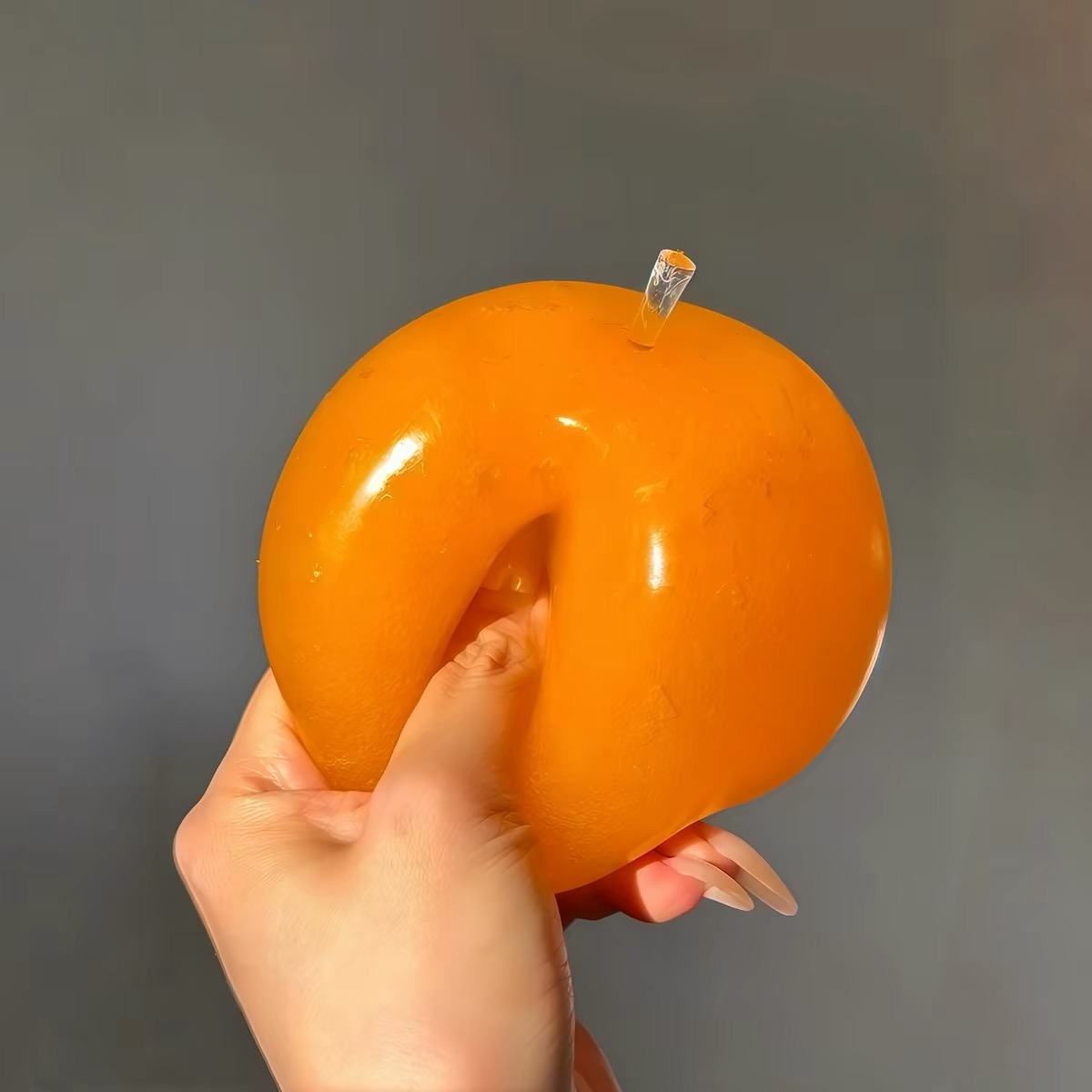 Handmade orange Slushy Squishy - Party Games Ideas recension och pris