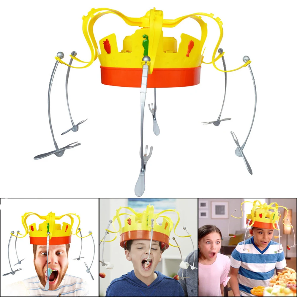 Rotating Crown Hat Chow Crown  - Play Friends Party Games recension och pris